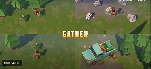 Cube Survival Story Mod- Gather