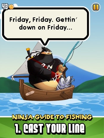 Ninja Fishing.