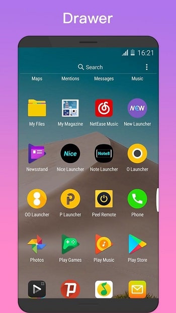 OO Launcher Prime-Drawer