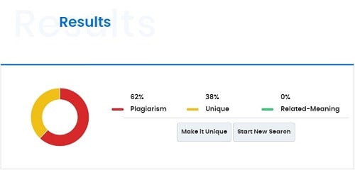 Plagiarism Checker-Results