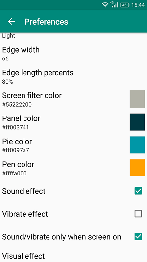Xposed Edge Pro- Preference