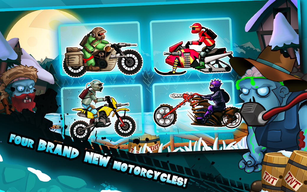 Zombie Shooter Motorcycle Race MOD