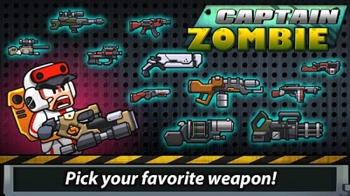 Captain Zombie- Shooting Game MOD-Weapon Choose-min