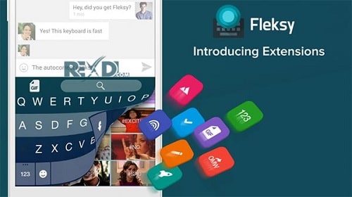 Fleksy GIF keyboard Mod-Extensions-min