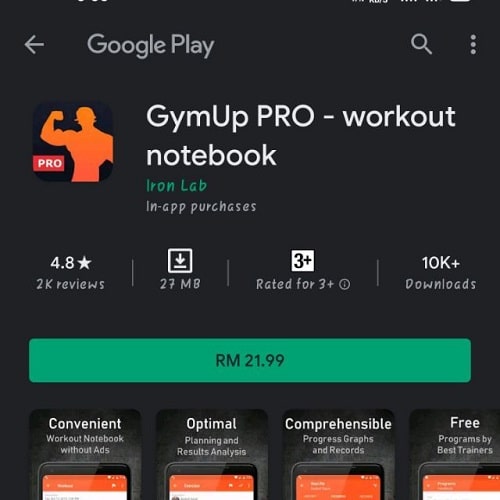 GymUp PRO - workout notebook-App-min