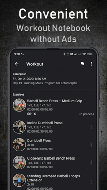 GymUp PRO - workout notebook- App-min