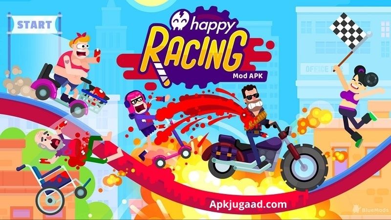 Happy Racing MOD (Unlimited Money) -Feature Image