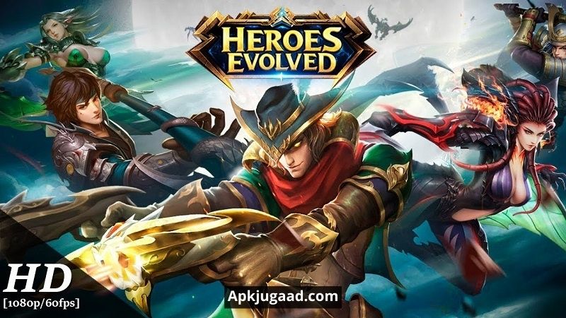 Heroes Evolved MOD (Full) - Feature Image-min