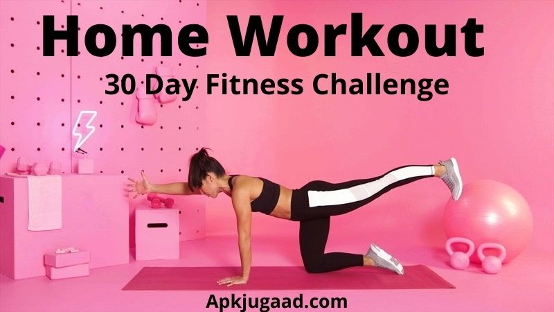 Home Workout – 30 Day Fitness Challenge -Feature Image-min