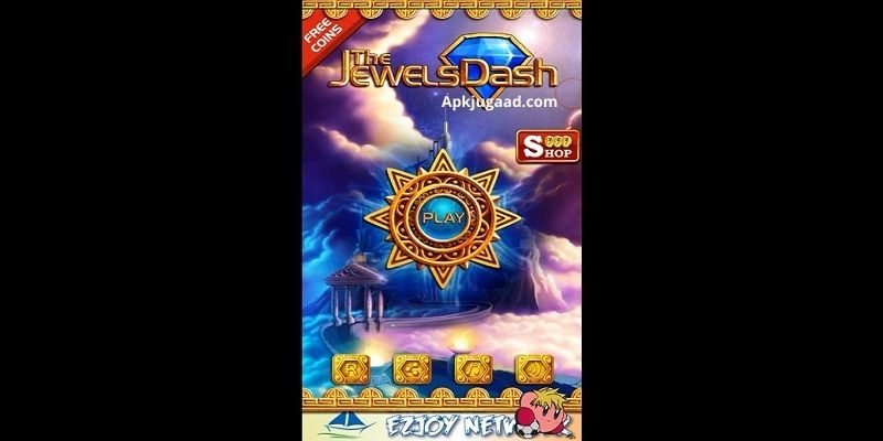 Jewels Dash MOD (Unlimited Money)- Featue Image-min
