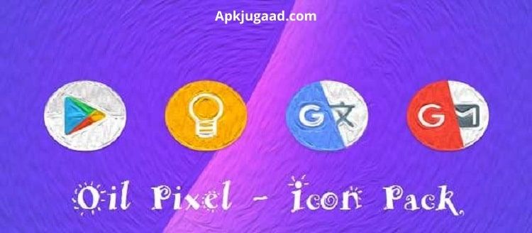 Oil Pixel Icon Pack Premium Mod- Feature Image