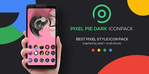 Pixel Pie DARK Icon Pack-min