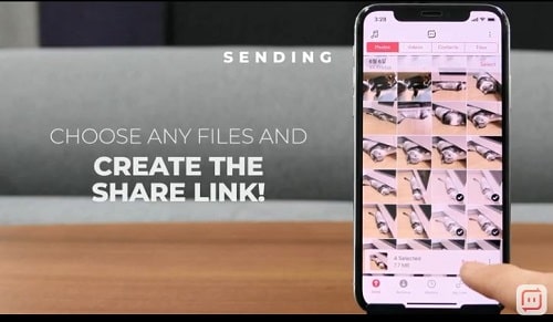 Send Anywhere Premium- Create Link
