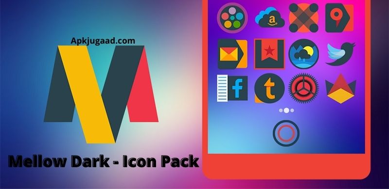 Mellow Dark - Icon Pack- Feature Image-min