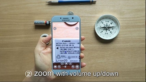 Smart Magnifier- Zoom with Volume Button-min
